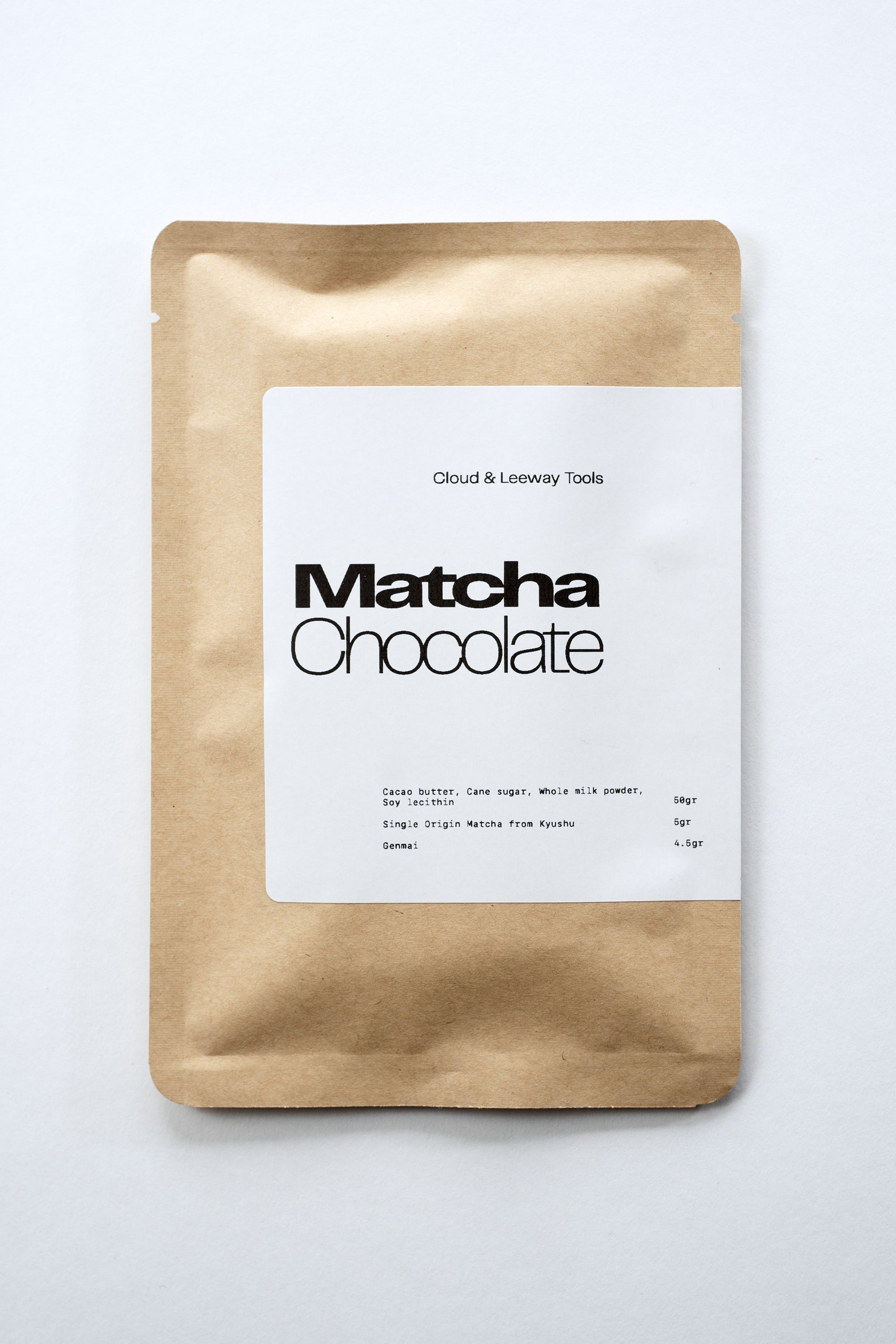 Matcha chocolate - Leeway Tools x Cloud