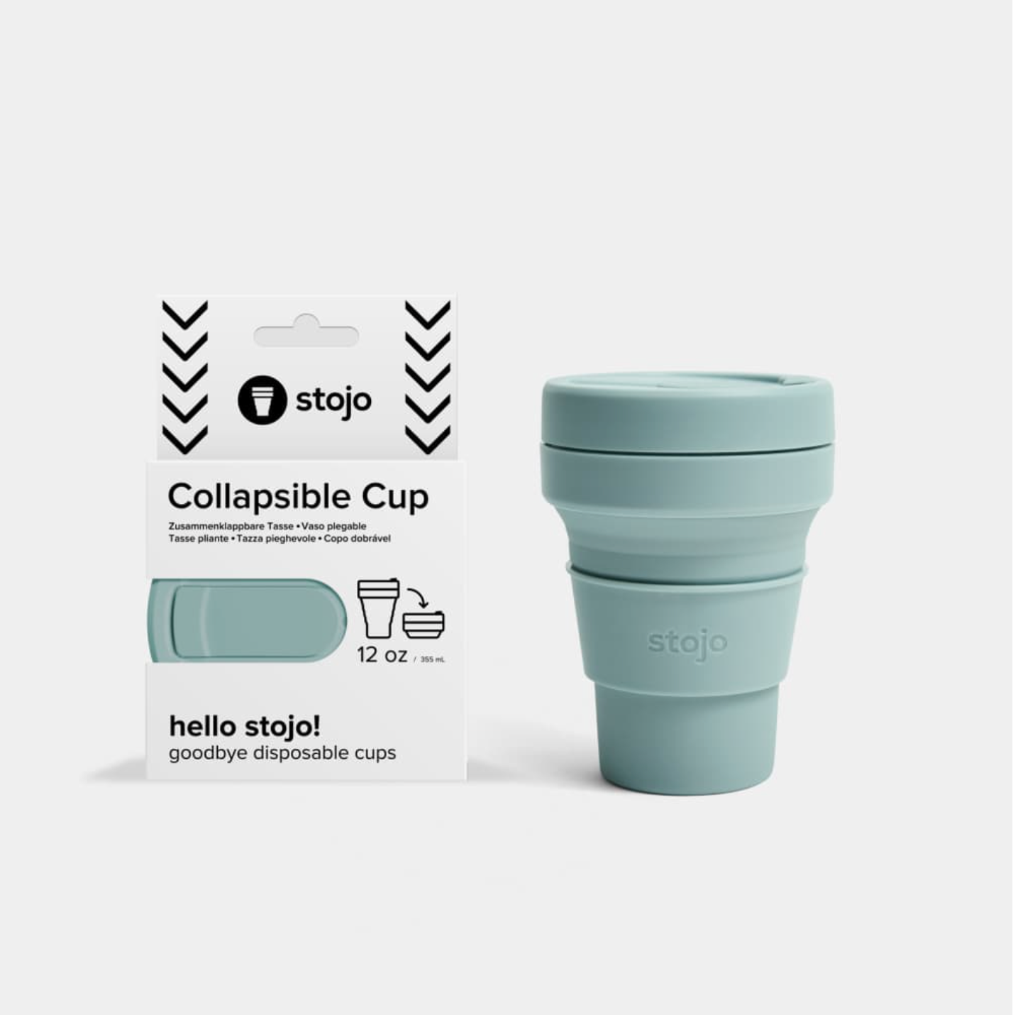 Stojo - 12 oz Collapsible Travel Cup
