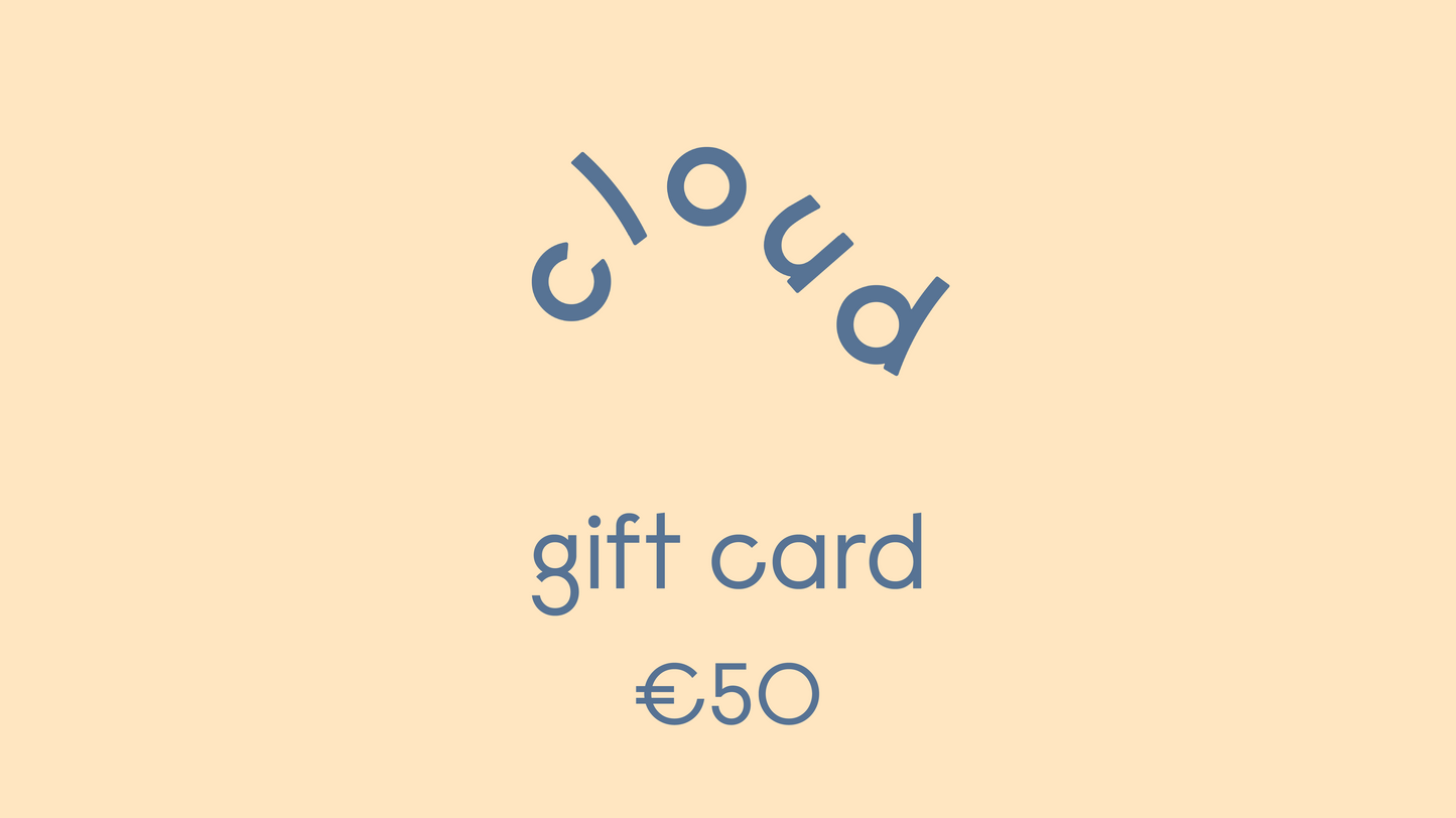 cloud gift card